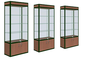 Производство витрин для магазинов на заказ