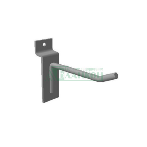 Крючок штыревой с зацепом на экономпанель купить в магазине торгового оборудования в Петербурге