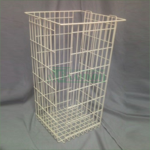 Корзина сетчатая для распродаж напольная торговая металлическая купить в магазине торгового оборудования в Петербурге