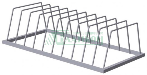 Велопарковка 004 на 10 мест купить в магазине торгового оборудования в Петербурге