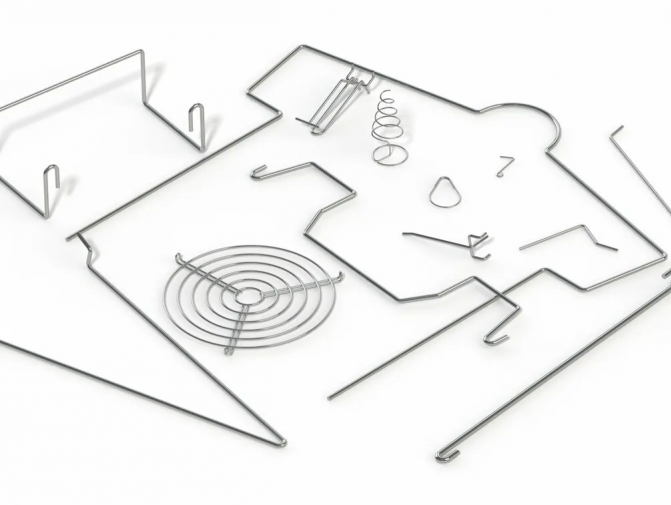 3D гибка проволоки