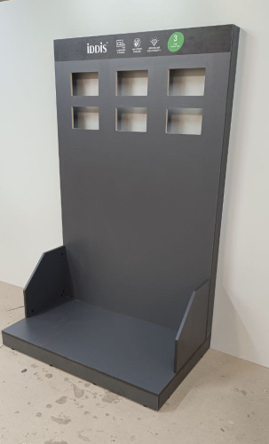 Стенд для демонстрации клавиш смыва купить в магазине торгового оборудования в Петербурге