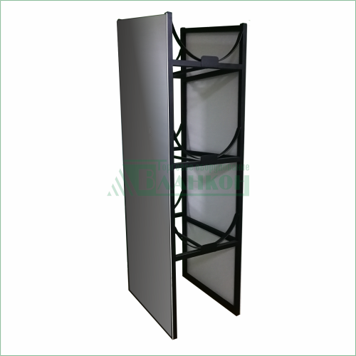 Стойка торговая напольная для моторных масел на 60 литров купить в магазине торгового оборудования в Петербурге