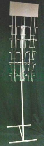 Стойка-буклетница настольная для открыток и буклетов на 15 карманов A5/A6 купить в магазине торгового оборудования в Петербурге